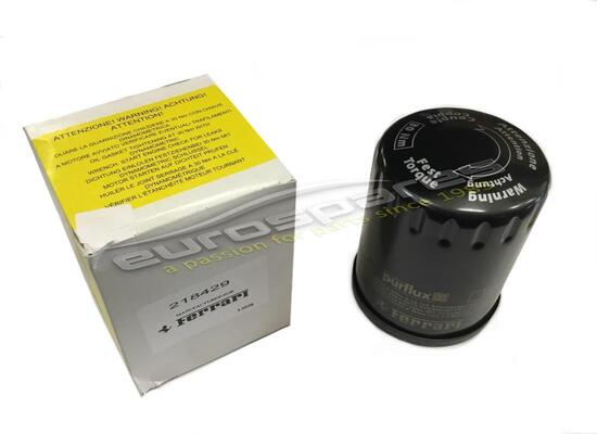 new ferrari oil filter cartridge part number 218429