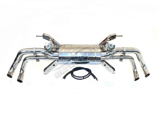 new tubi huracan lp 610-4 steel exhaust with valves part number tslamhurc14.000.a
