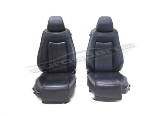 used maserati rhd front seats in black part number 9680248000