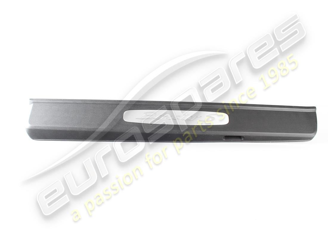 NEW PORSCHE SCUFF PLATE BLACK. PART NUMBER 981504467211E0 (1) new porsche scuff plate black. part number 981504467211e0 (1)