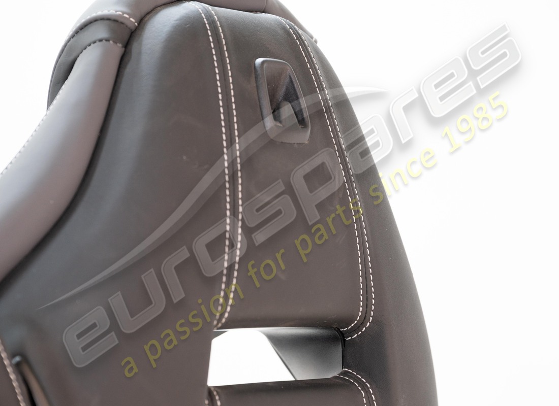 damaged eurospares full electric std style seats with alcantara centre & leather bolsters, horse stitched on headrest,. part number eap1563082 (16)