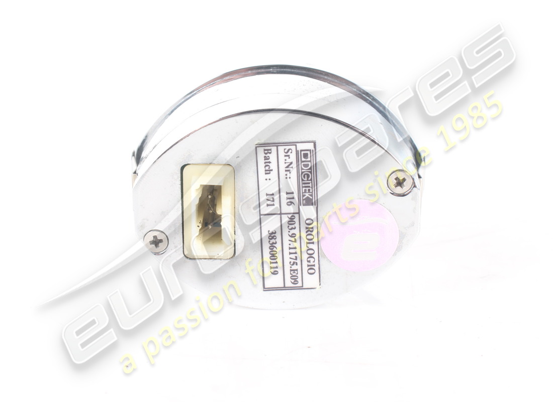 used maserati analogue clock 338,new look. part number 383600119 (3)