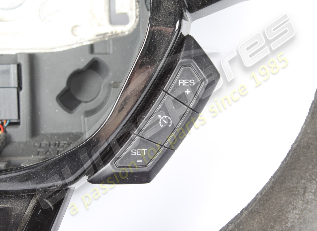 used lamborghini steering wheel suede+high gloss+. part number 4t0419091gqg8 (6)