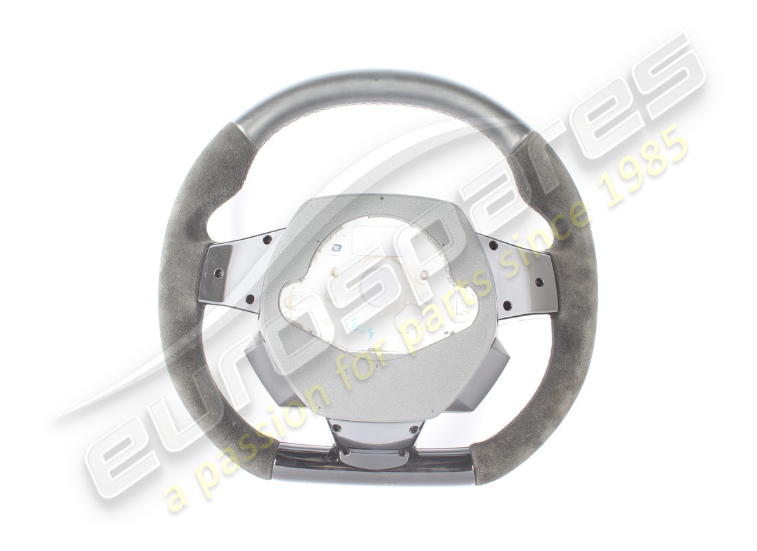 used lamborghini steering wheel suede+high gloss+. part number 4t0419091gqg8 (2)
