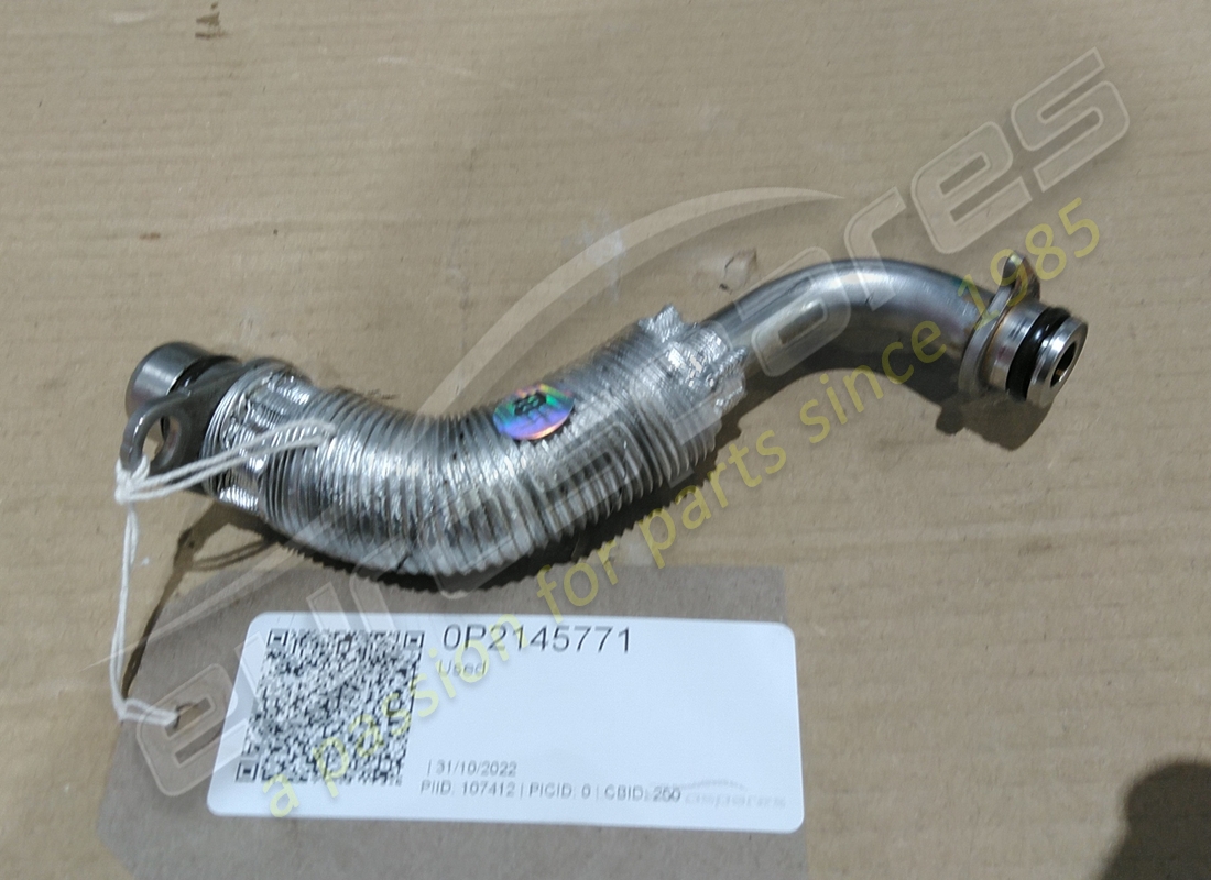 USED Lamborghini OIL PIPE - RETURN LINE . PART NUMBER 0P2145771 (1)