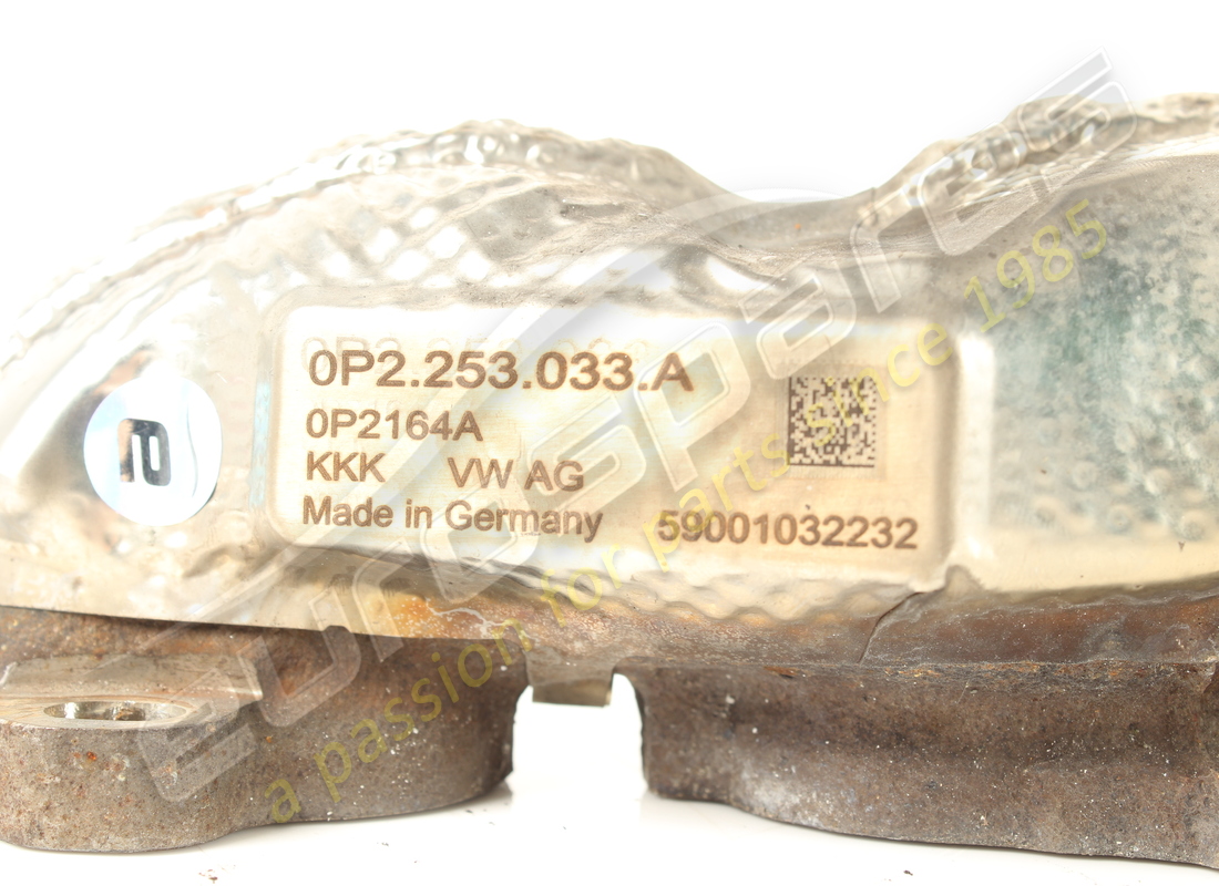used lamborghini exhaust manifold. part number 0p2253033a (2)