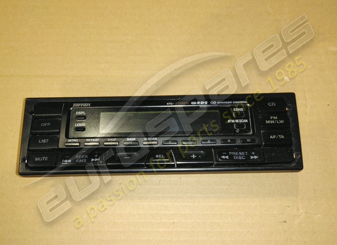 USED Ferrari RADIO/CD TUNER . PART NUMBER 155712 (1)