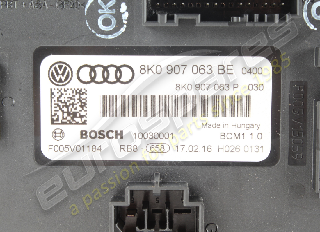 used lamborghini body computer. part number 8k0907063be (2)