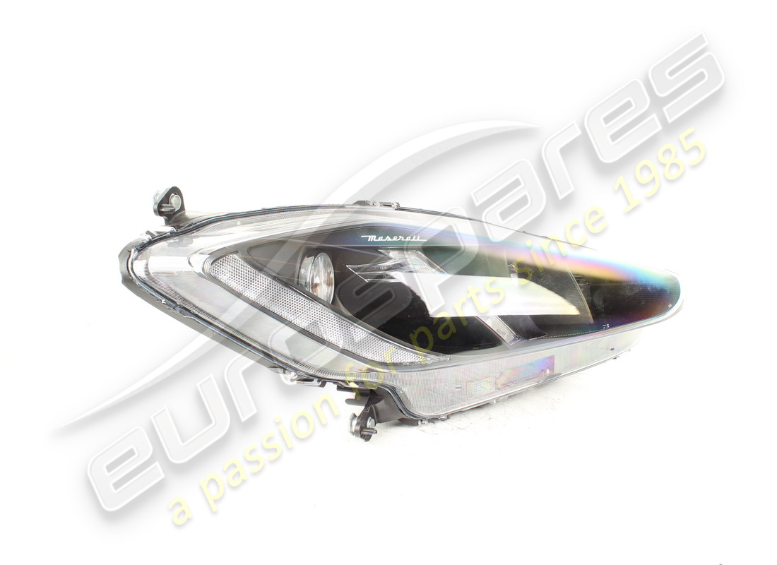 new (other) maserati rh front headlight black f. part number 294594 (4)