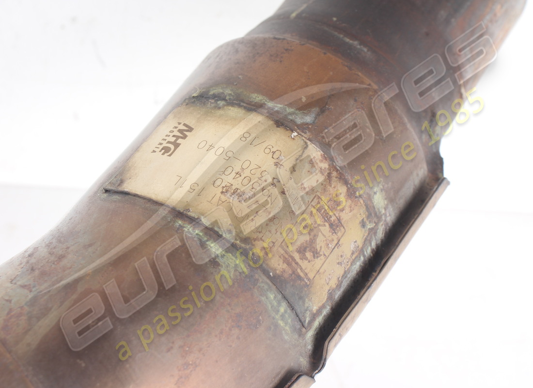 USED FERRARI COMPLETE LH CATALYTIC CONVERTER. PART NUMBER 273320 (3) used ferrari complete lh catalytic converter. part number 273320 (3)