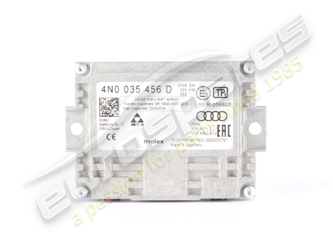 used lamborghini amplifier handykompensor rdw. part number 4n0035456d (1)