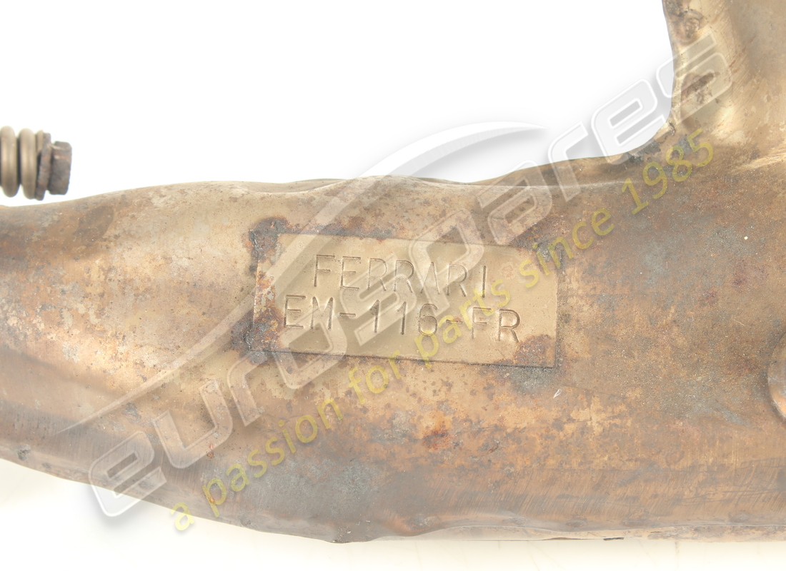 used ferrari rh front exhaust manifold rhd part number 157758 (3)