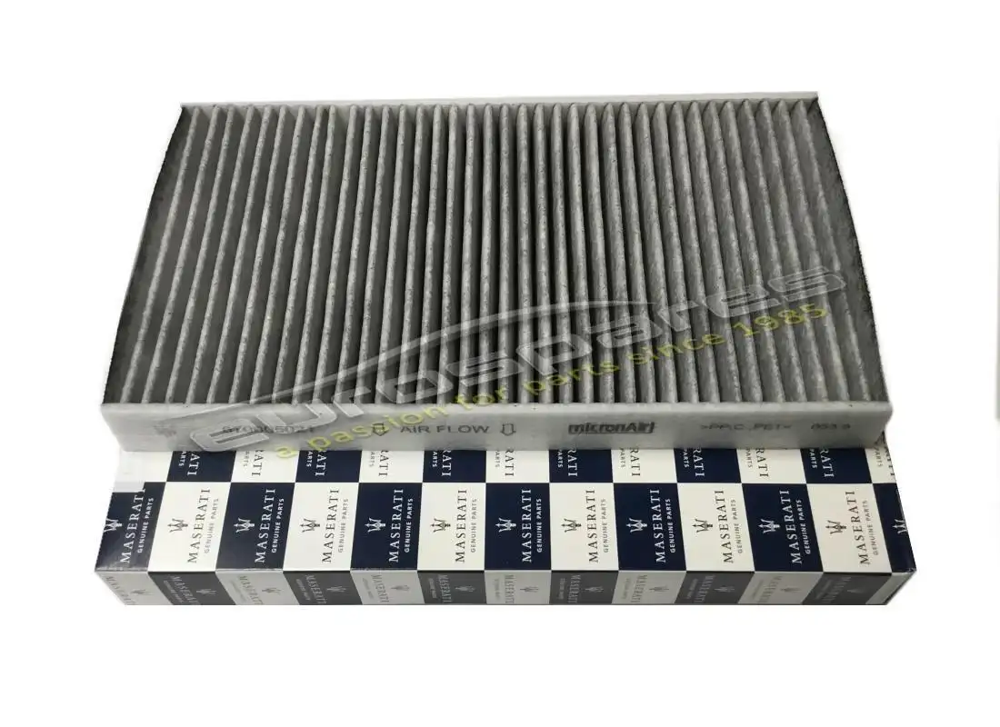 new maserati pollen filter part number 670005021