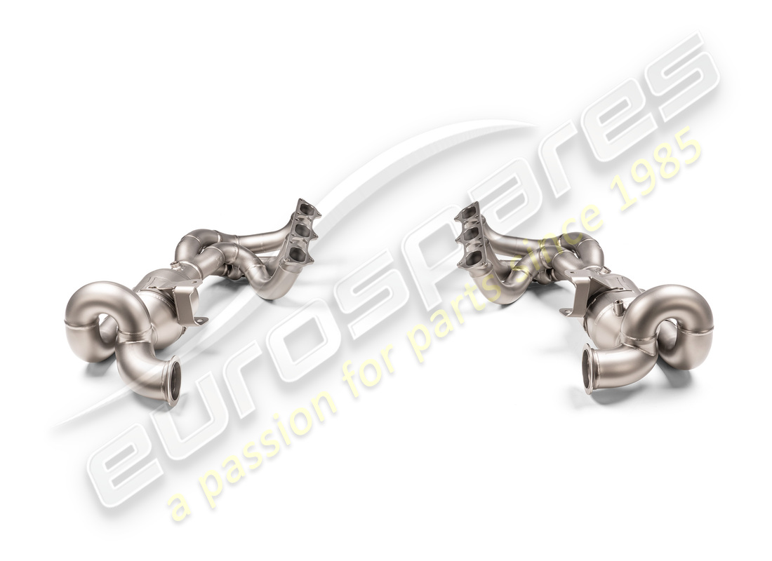 new akrapovic porsche 911 gt3 / gt3 touring (992) | evolution header set (titanium). part number epot7 (1)