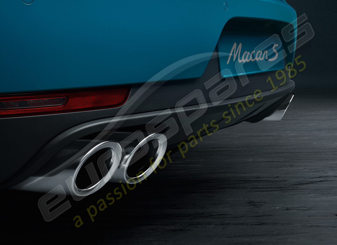new porsche sports exhaust system. part number 95b044210 (1)