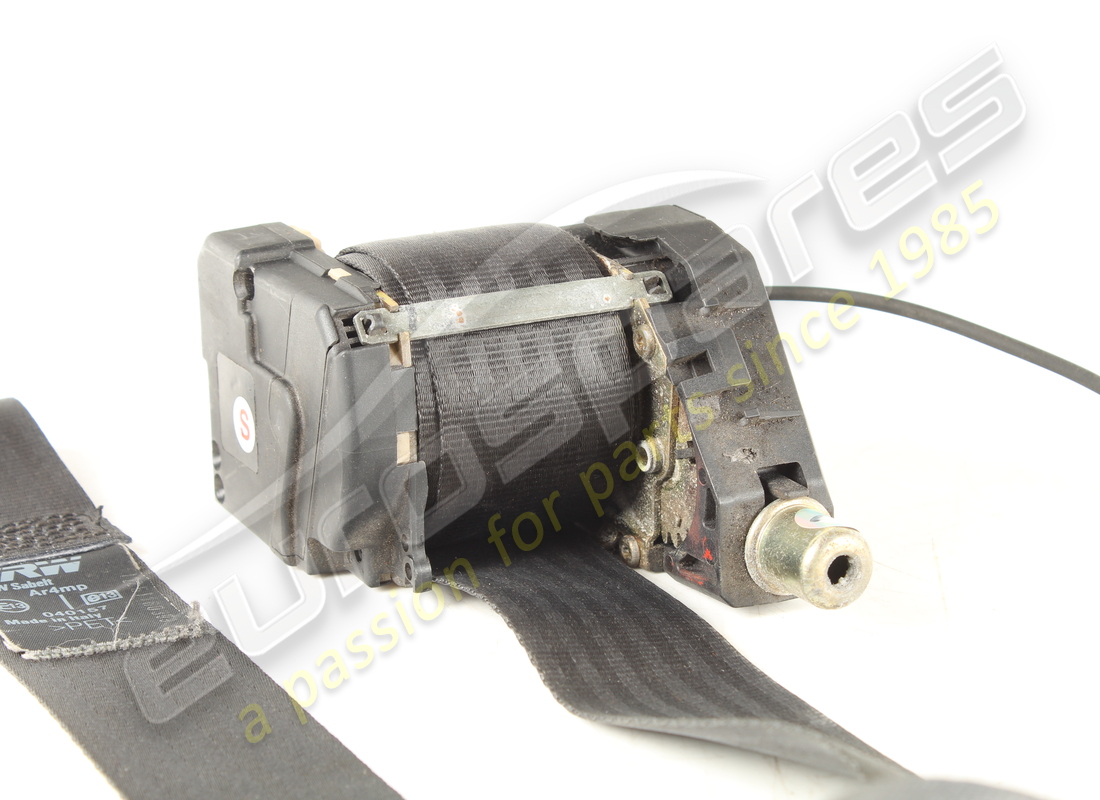 used maserati complete lh seat belt winder bran. part number 388150339 (2)