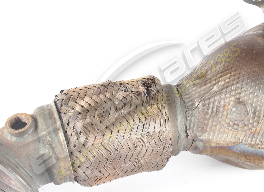 damaged ferrari complete rh catalytic converte. part number 335426 (4)