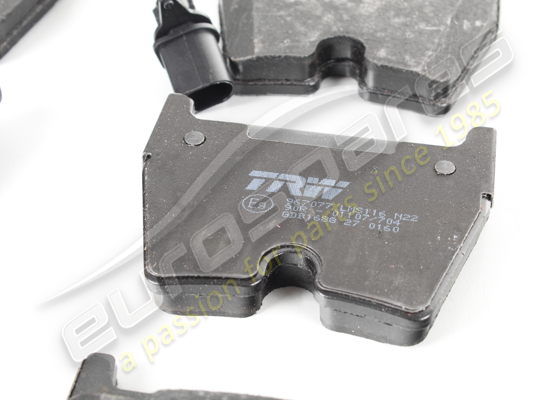 new eurospares front brake pads for steel disc. part number 400698151 (2)