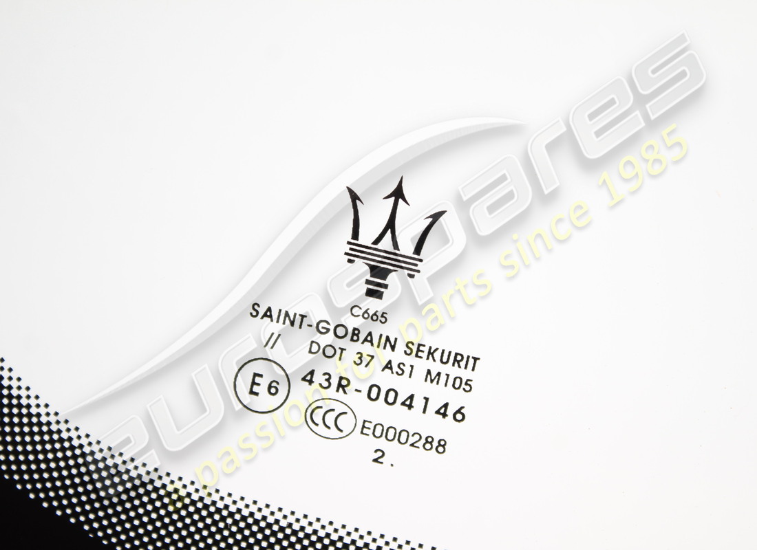 new maserati windshield glass. part number 670302222 (2)