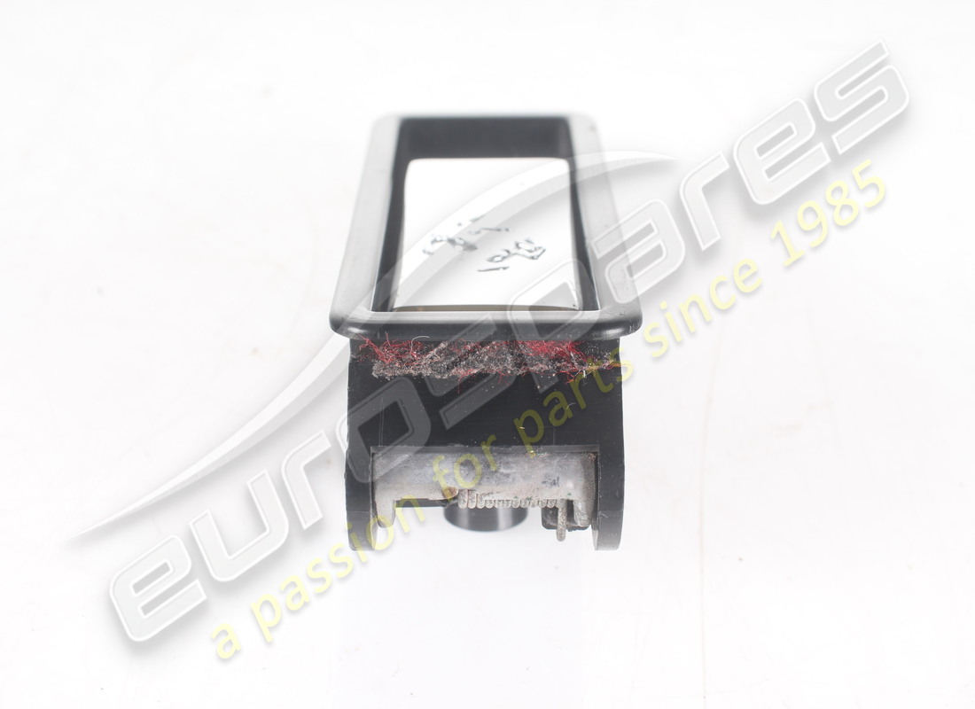 USED FERRARI INTERNAL BOOT RELEASE HANDLE (EMBOSSED HORSE MOTIF). PART NUMBER 63011800 (3) used ferrari internal boot release handle (embossed horse motif). part number 63011800 (3)