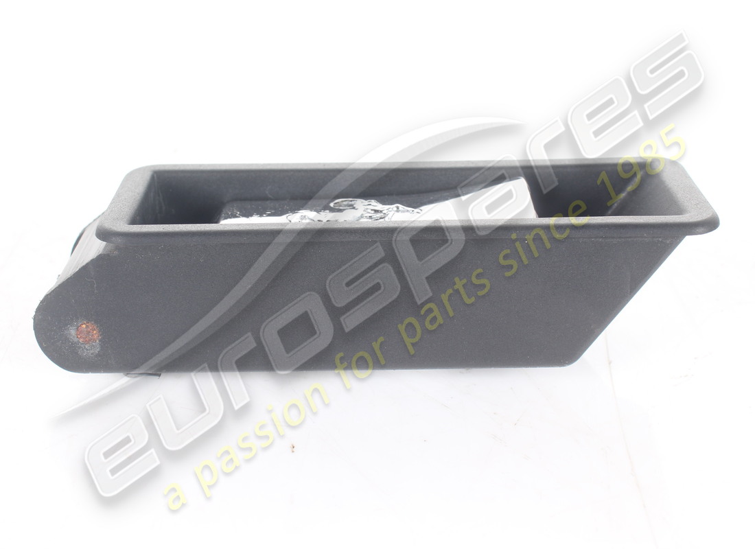 DAMAGED FERRARI INTERNAL BOOT RELEASE HANDLE (EMBOSSED HORSE MOTIF). PART NUMBER 63011800 (3) damaged ferrari internal boot release handle (embossed horse motif). part number 63011800 (3)