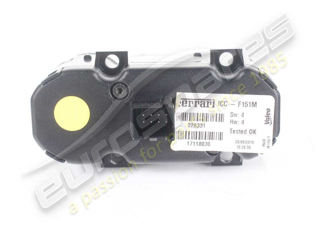 USED FERRARI TFT CONTROL. PART NUMBER 328331 (3) used ferrari tft control. part number 328331 (3)