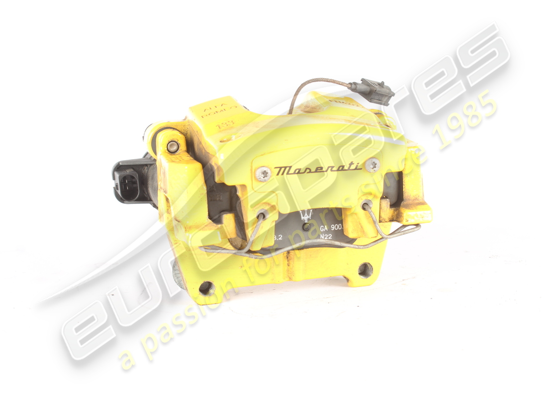 USED Maserati REAR LH CALIPER YELLOW . PART NUMBER 673013272 (1)