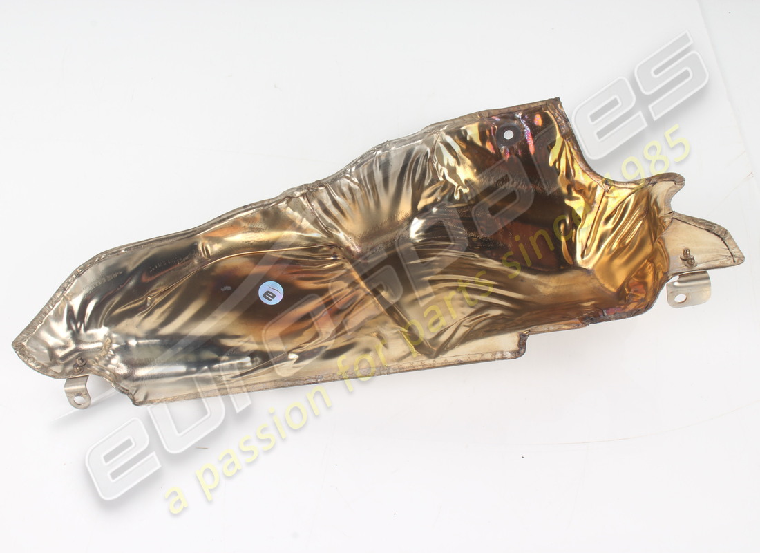 USED FERRARI TURBO HEAT SHIELD - LH MANIF. PART NUMBER 306701 (3) used ferrari turbo heat shield - lh manif. part number 306701 (3)