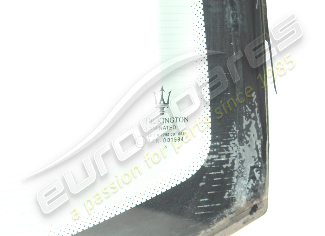 USED MASERATI REAR WINDOW GLASS. PART NUMBER 83745100 (2) used maserati rear window glass. part number 83745100 (2)