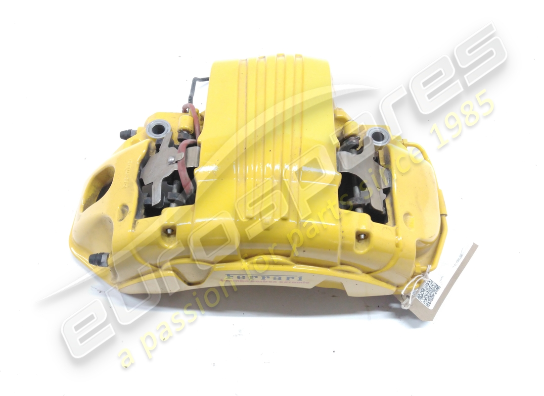 used ferrari caliper complete carbon ceramic ant.sx giall. part number 776910 (2)