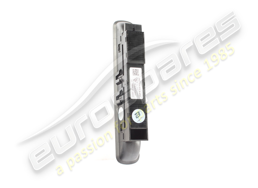 used porsche pushbutton for rear lid actuation matt b. part number 992959832a6n3 (2)