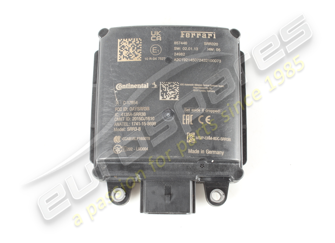 used ferrari rear radar. part number 857446 (1)