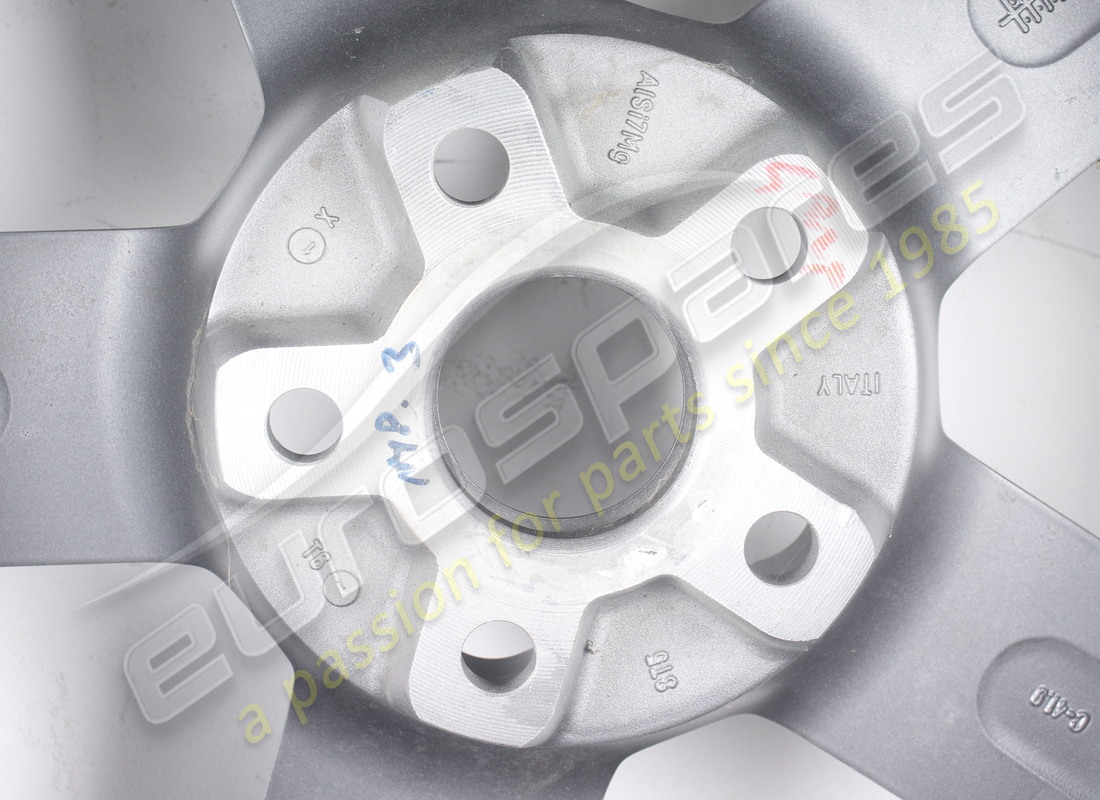 new (other) lamborghini wheel rim cassiopea titanio ant. part number 400601017m (4)