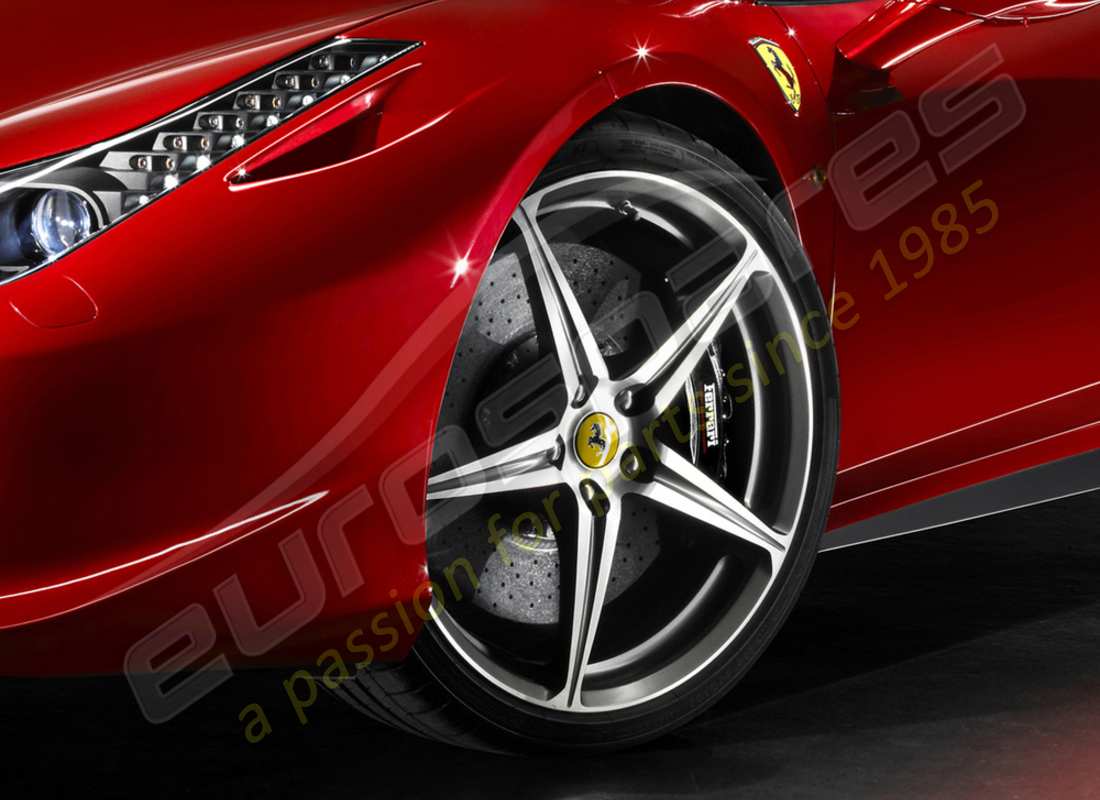 NEW Ferrari WHEEL SET (FORGED DIAMOND CUT) 20 INCH . PART NUMBER 70004981 (1)