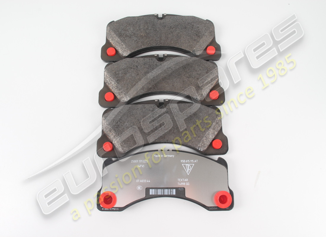 new porsche 1 set of brake pads for front disk brake. part number 95b698151bb (1)