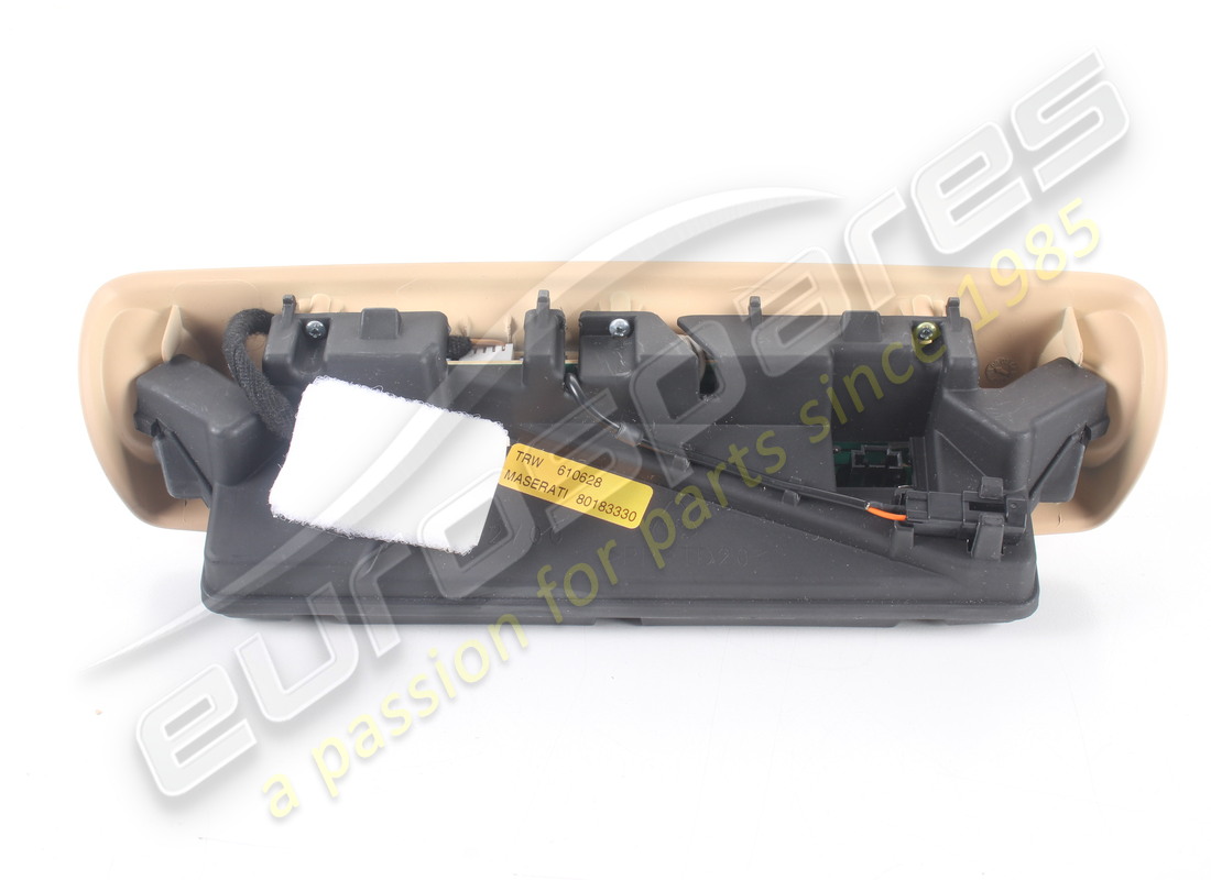 NEW (OTHER) MASERATI BUTTON PLATE BEIGE. PART NUMBER 80183330 (4) new (other) maserati button plate beige. part number 80183330 (4)