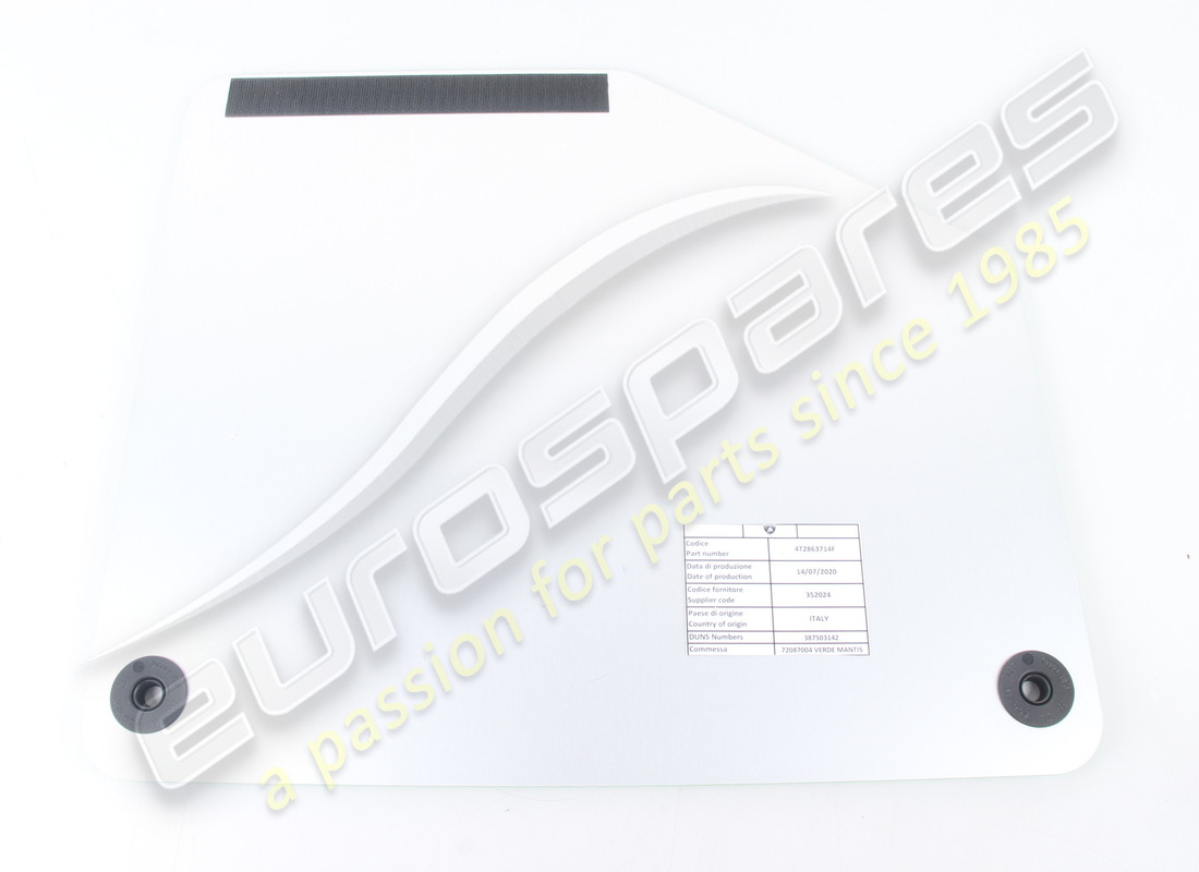 new lamborghini floor mat. part number 4t2864435j (5)