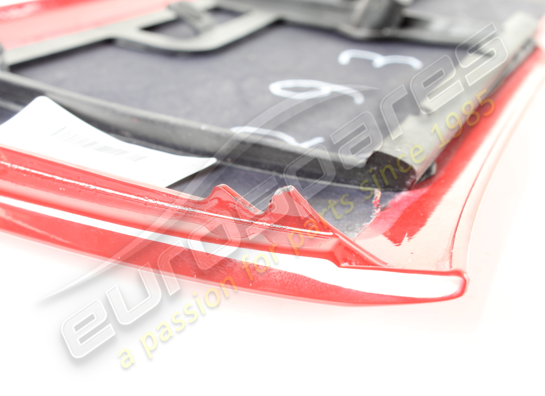 damaged ferrari complete upper spoiler cover. part number 985821722 (9)