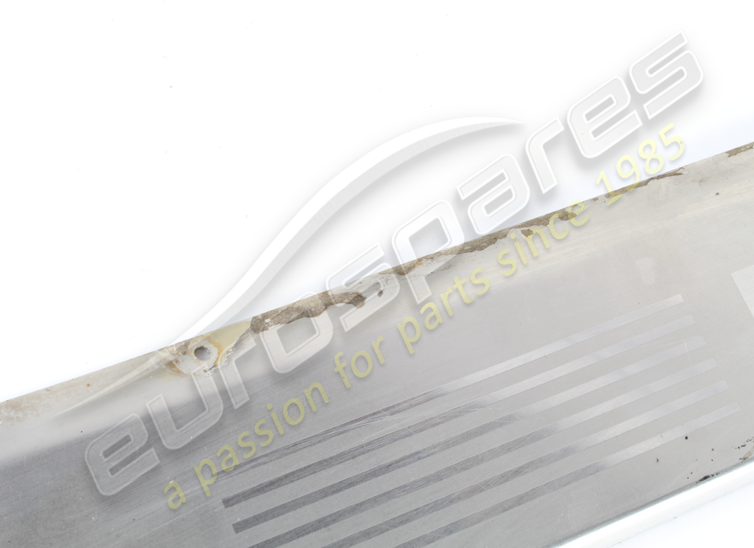 USED MASERATI FRONT LH CHROMED KICKPLATE. PART NUMBER 378305311 (2) used maserati front lh chromed kickplate. part number 378305311 (2)