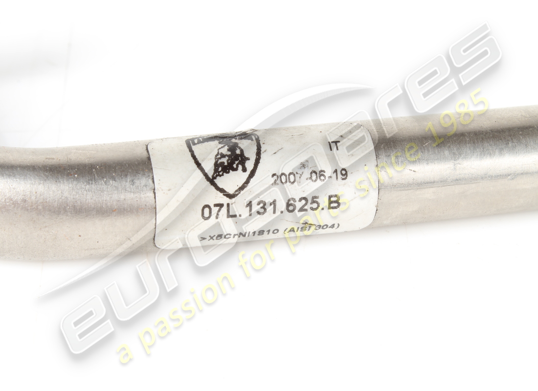used lamborghini connecting pipe. part number 07l131625b (5)