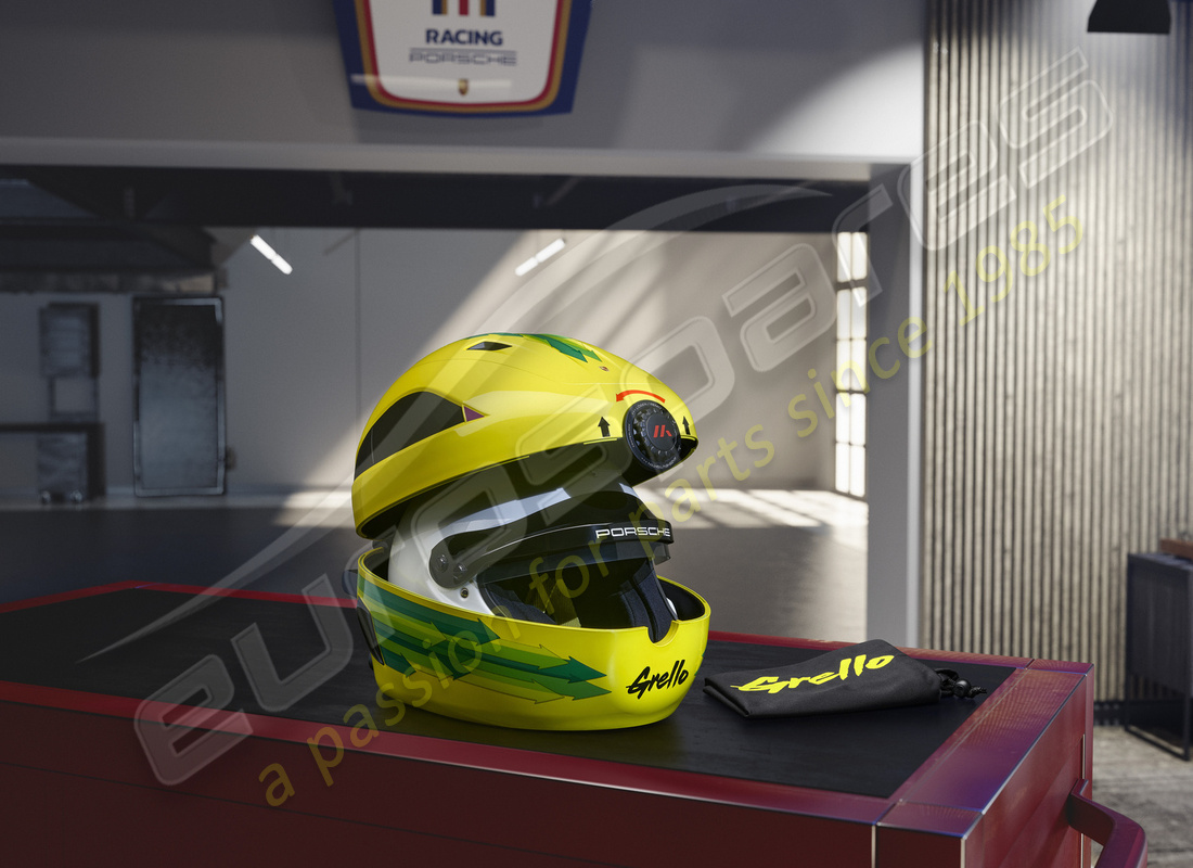 new porsche helmet case (grello design). part number 992044025 (1)