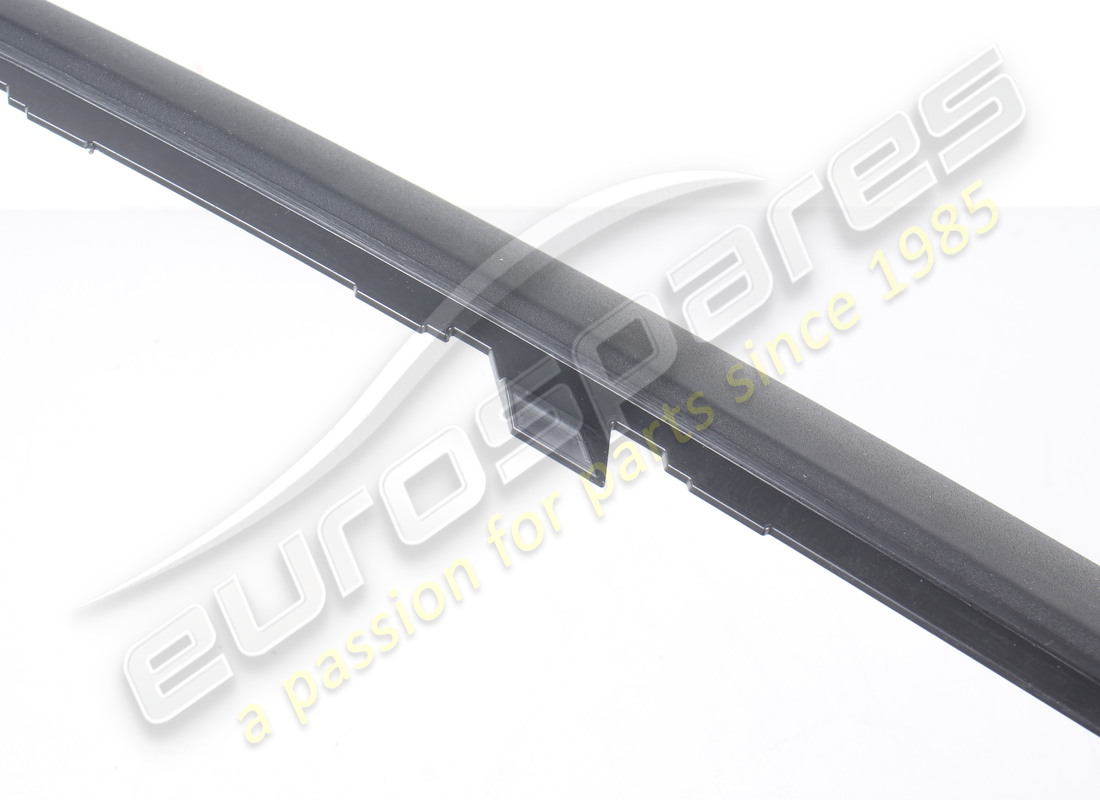 NEW PORSCHE TRIM FOR FRONT SPOILER MATT BLACK. PART NUMBER 9GT807100AOK1 (4) new porsche trim for front spoiler matt black. part number 9gt807100aok1 (4)