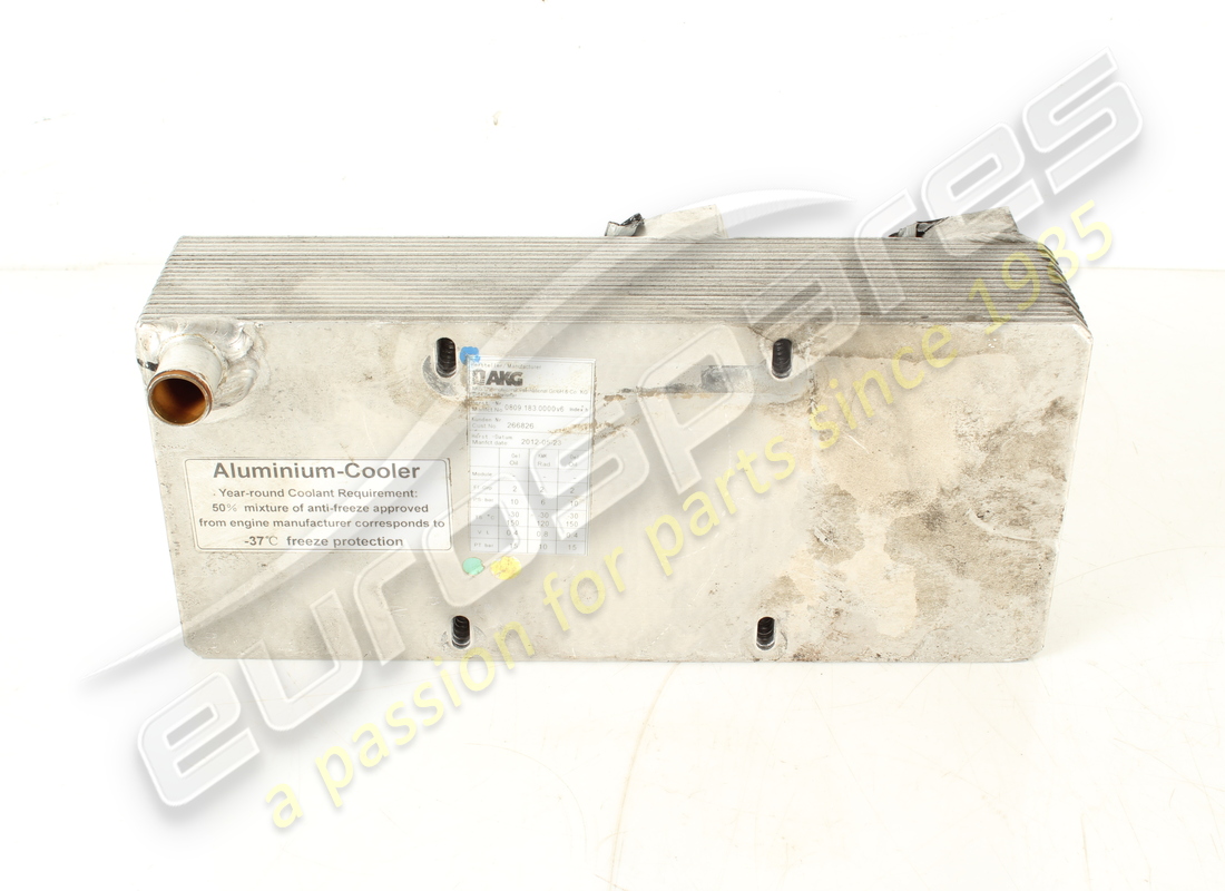 USED Ferrari OIL HEAT EXCHANGER . PART NUMBER 266826 (1)