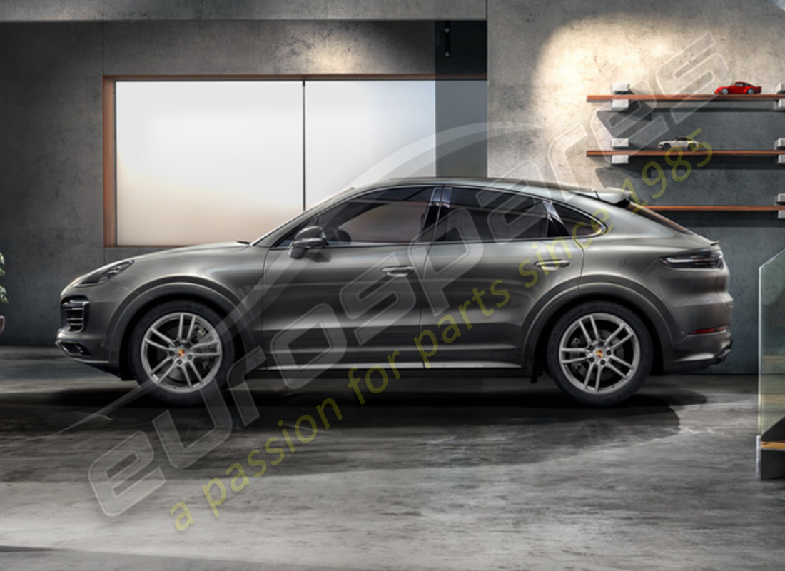 new porsche 20 inch cayenne sport winter wheel and tyre set. part number 9y0044630c (2)