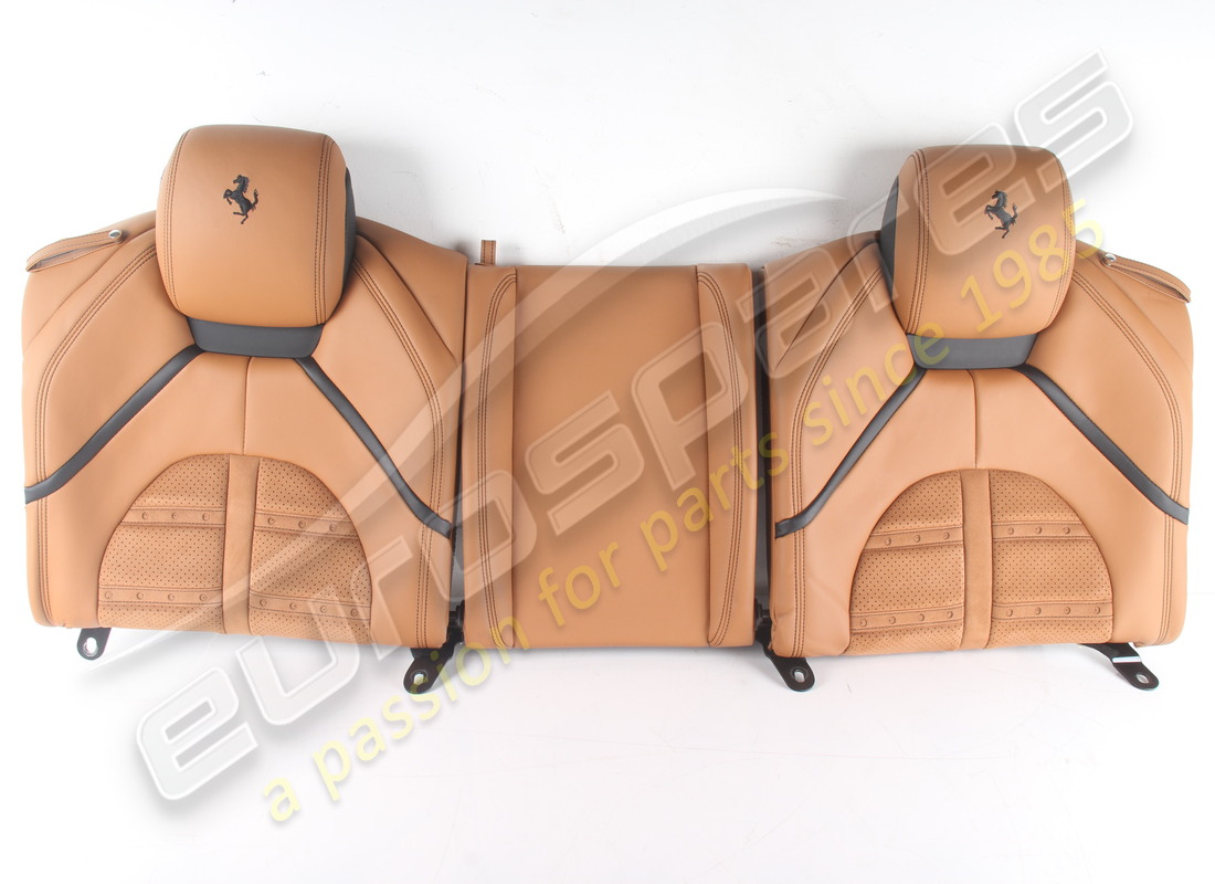 used ferrari complete seat set in cuoio leather and alcantara. part number eap1723564 (17)