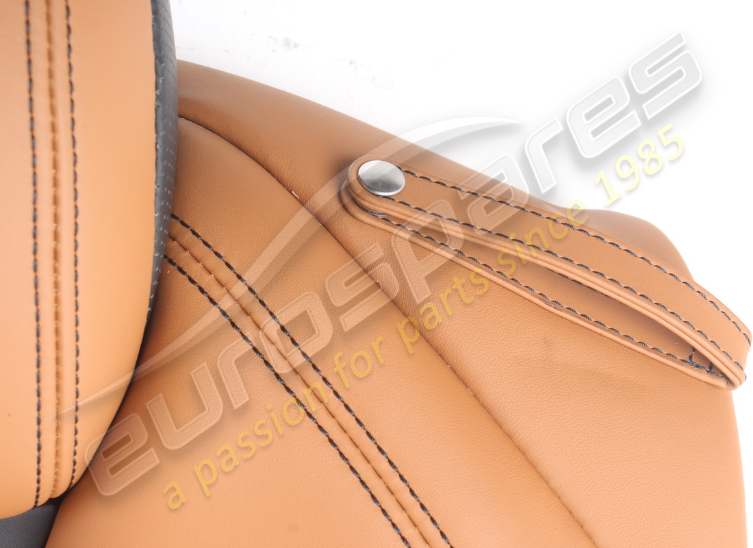 used ferrari complete seat set in cuoio leather and alcantara. part number eap1723564 (18)