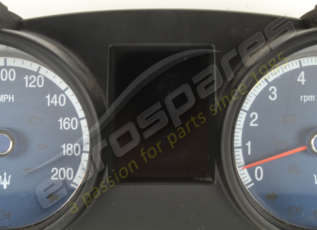 used maserati dash instrument. part number 219393 (3)