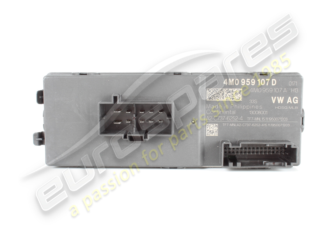 USED Lamborghini CONTROL,TRUNK LID DIAG-ADR: 06D . PART NUMBER 4M0959107D (1) USED Lamborghini CONTROL,TRUNK LID DIAG-ADR: 06D . PART NUMBER 4M0959107D (1)