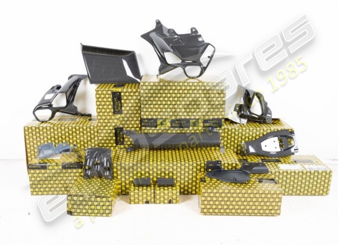NEW Ferrari CARBON FIBER INTERIOR KIT (HI-FI TYPE) . PART NUMBER 70001927 (1)