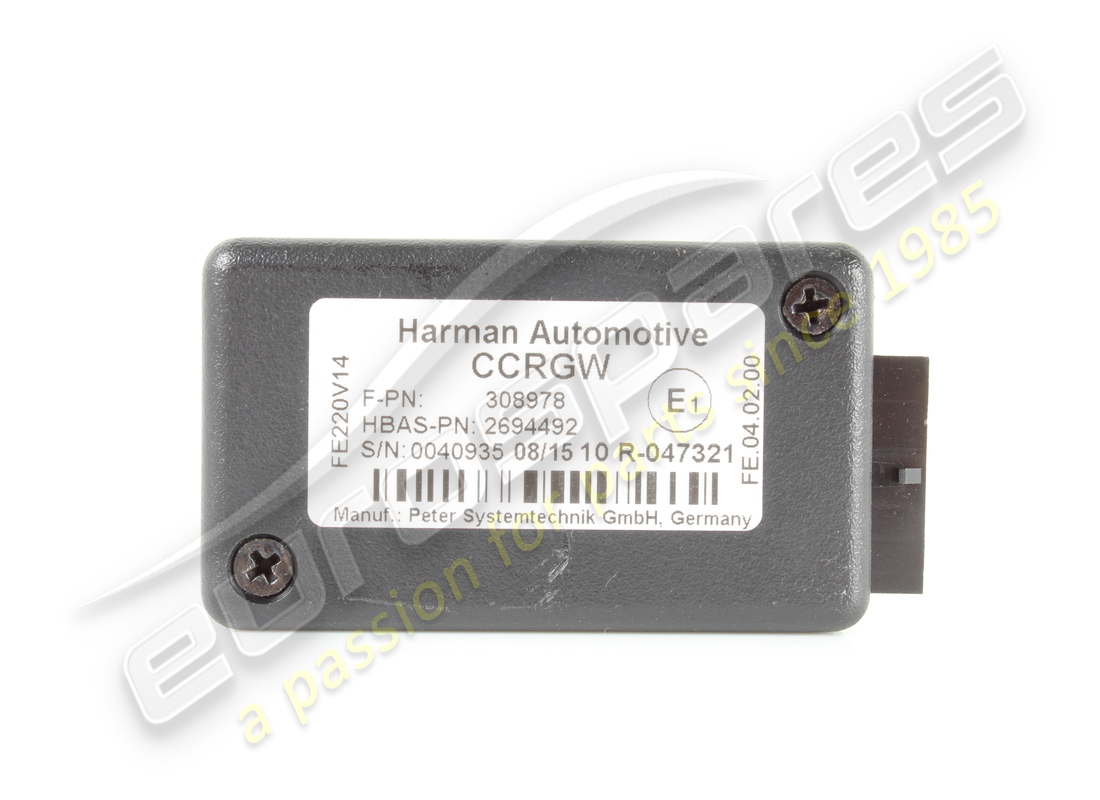 used ferrari can box. part number 308978 (1)